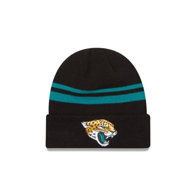 Sapca New Era Jacksonville Jaguars NFL Cuff Knit Beanie - Negrii